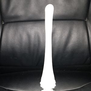 Swag milk glass vase